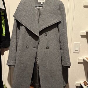 Calvin Klein Women's Gray Trench Coat